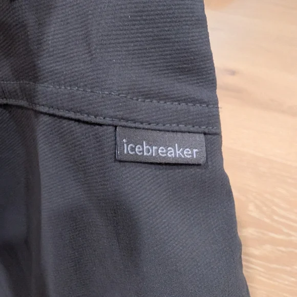 Icebreaker Merino Men's Persist Activewear Hiking Pant - Gray Size 40 - Picture 6 of 9